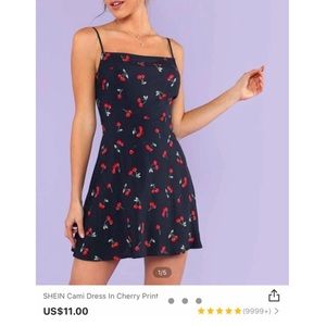 Cherry dress SHEIN